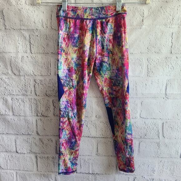 Adidas Colorful Kids Girls Leggings SZ 6X - Picture 2 of 8